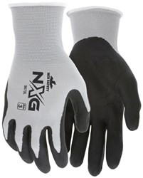 BUY MCR Safety NXG Work Gloves
13 Gauge Gray Nylon
Black Nitrile Foam Coated Palm and Fingertips now and SAVE!