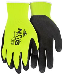 BUY MCR Safety NXG Hi-Vis Work Gloves
13 Gauge Hi-Visibility Lime Nylon Polyester Shell
Black Latex Foam Coated Palm and Fingertips now and SAVE!
