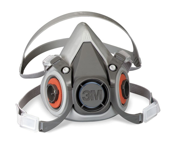 3M 6200 Half Facepiece Reusable Respirator Series 6000 - Size=M - 1 Each