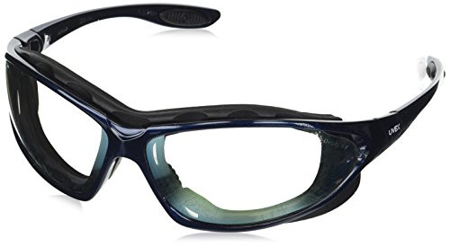 Uvex S0624X Seismic Sealed Eyewear, Metallic Blue Frame\, SCT-Reflect 50 Uvextreme Lens - 10 Each