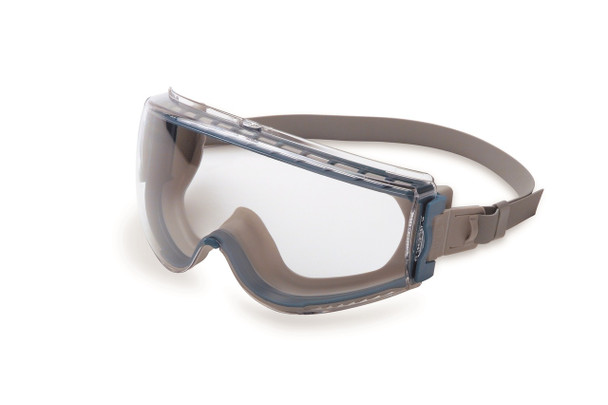 Uvex Stealth Safety Goggle. Available in Teal & Gray Frame, Clear Uvextreme Lens with Neoprene Band. Shop Now!