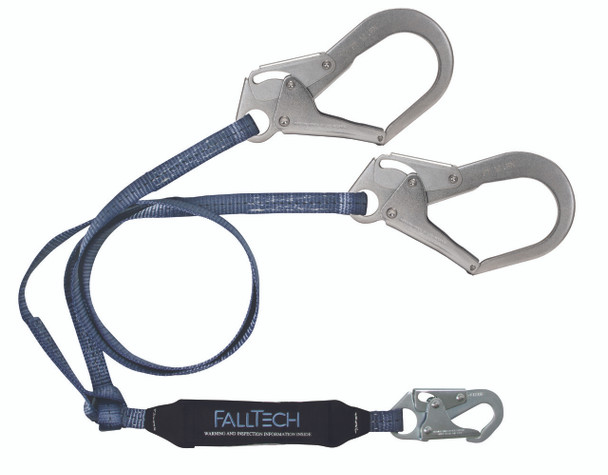 Falltech Viewpack Shock Absorbing Lanyard with 1 Snap. Shop Now!