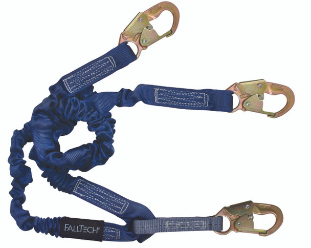 FallTech 8240Y ElasTech 6 Feet Shock Absorbing Lanyard. Shop Now!