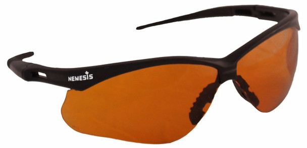 20384 Copper Blue Shield Lens, Black Frame
