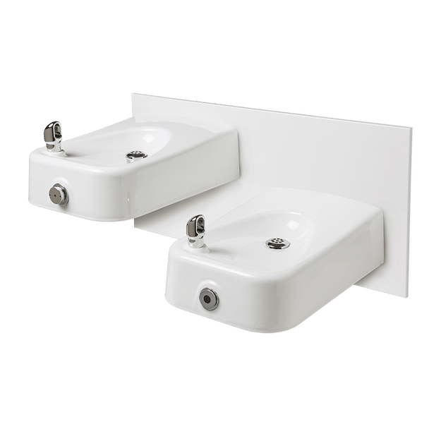 Haws 1501HO ADA Vandal-Resistant Enameled Iron Motion-Activated/Push Button Fountain. Shop Now!