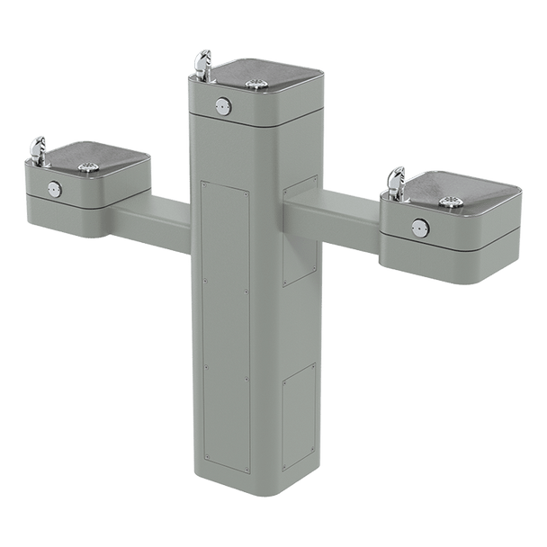 Haws 3603F Outdoor Vandal-Resistant Stainless Filtered Pedestal Fountain. Shop Now!