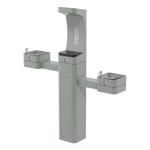 Haws 3612FR Vandal-Resistant Outdoor Freeze-Resistant Bottle Filler And Drinking Fountain .Shop Now!