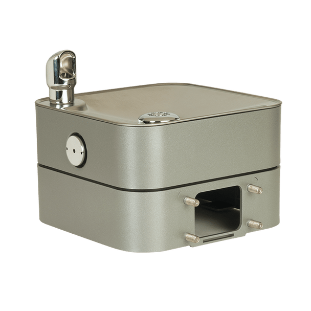 Haws 3670 Matte Silver Powder-Coated Dog Bowl Attachment . Shop Now!