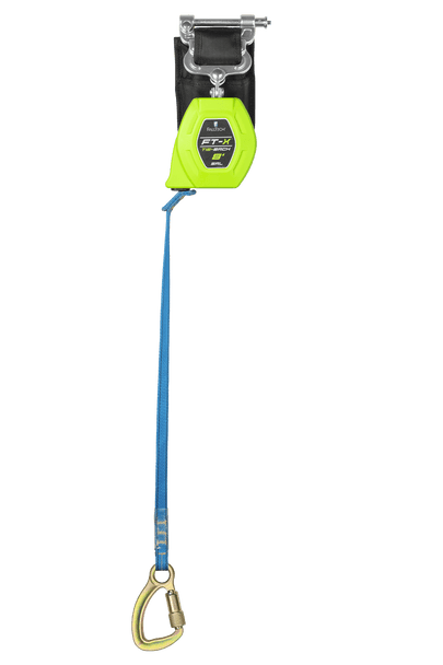 FallTech 84308SP8 8' Web FT-X Tie-back SRL, Single-leg with Steel 5K Carabiner, BUY NOW!