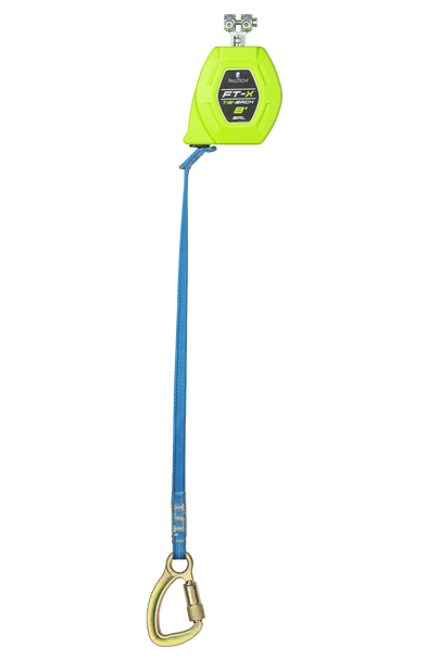 FallTech 84308RP8 8' Web FT-X Tie-back SRL, Twin-leg with Steel 5K Carabiner, BUY NOW!