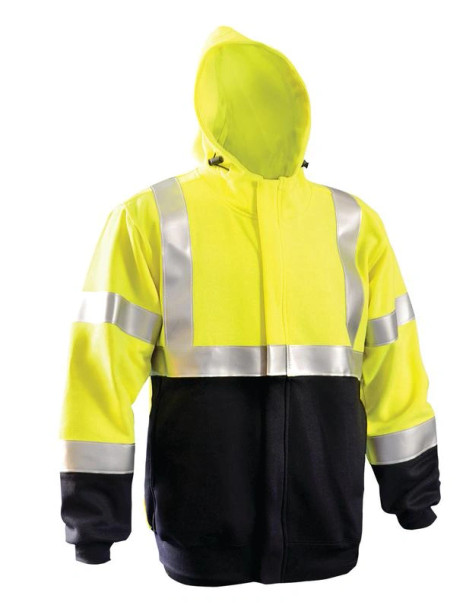  OccuNomix LUX-SWT3ZFR Flame Resistant Extended Hoodie. Shop Now!