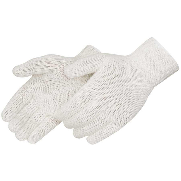 Liberty 4517T Reversible Natural White Cotton / Polyester Knit Gloves. Shop Now!