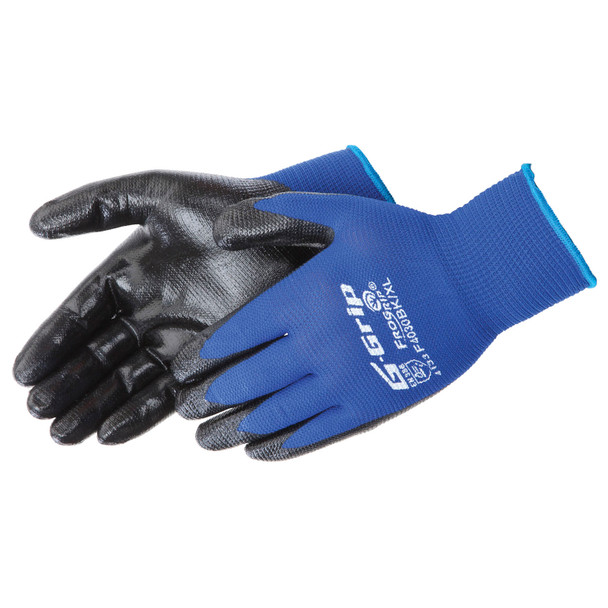 Liberty F4030BK G-Grip Nitrile Micro Foam Coated, Blue Shell. Shop Now!