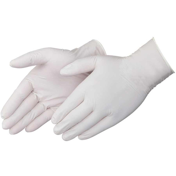 Duraskin 2810W White Latex Disposable Gloves