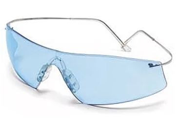 MCR TM213 Safety Lens Metaflex Temple Light Blue