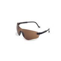 Uvex S4501X Falcon Safety Glasses With Black Frame And Espresso Polycarbonate Uvextreme Anti-Fog Lens  - 10 Each