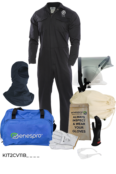 BUY NSA Enespro Arcguard 12 Cal Coverall Arc Flash Kit now and SAVE!