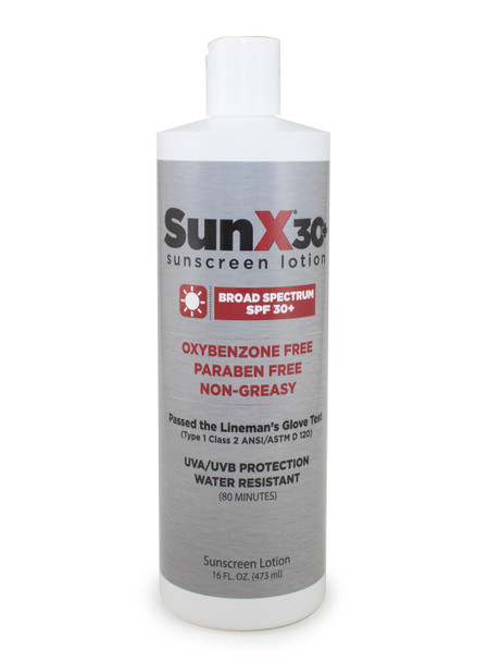 CoreTex 71667 SunX 30 Sunscreen 16oz Lotion Bottle