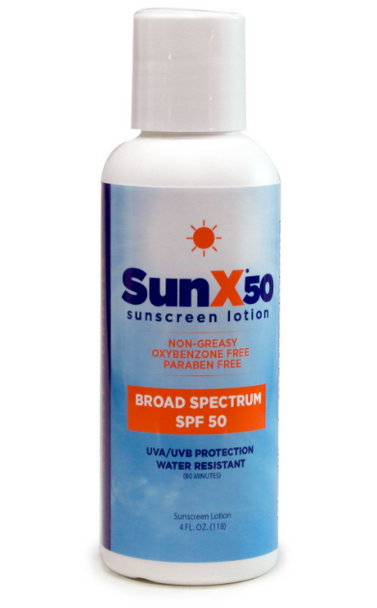 CoreTex SunX 50 Sunscreen Lotion: Broad Spectrum SPF 50
