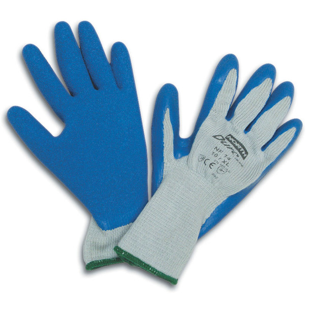 North Safety NF14 Duro Task Natural Rubber-Coated Poly/Cotton Gloves. Shop Now!