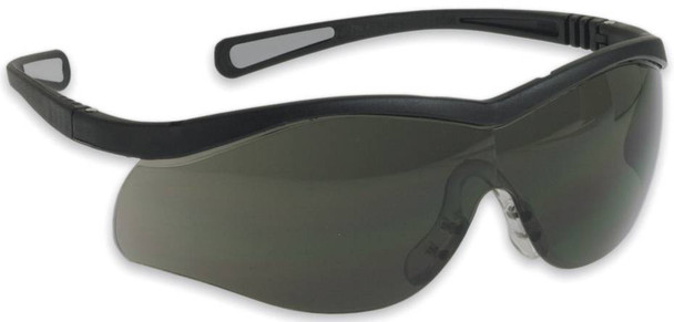 North Safety T650 Semi-Framed Lightning Safety Glasses available in Black Frame with Smoke Lens with Item Number T65005S. Shop now!