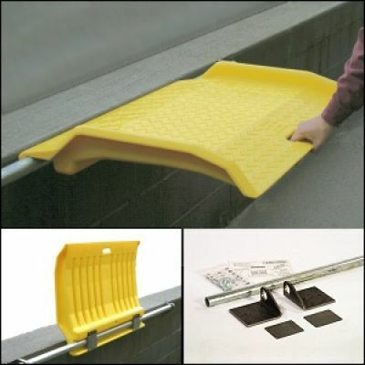 Fixed Poly Dock Plate for Hand Trucks