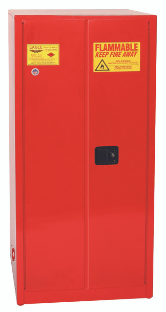 Buy Eagle PI62X Manual Close 96 Gal Red Paint & Ink Safety Cabinet today and SAVE up to 25%.