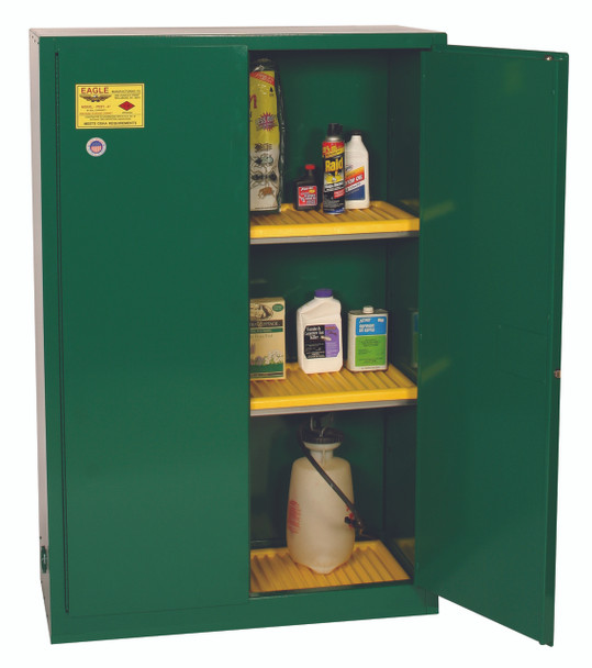 Buy Eagle PEST47X Manual Close 45 Gal Pesticide Safety Storage Cabinet today and SAVE up to 25%.