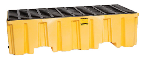 Buy Eagle 1620 Yellow 2 Drum Pallet w/ Drain today and SAVE up to 25%.