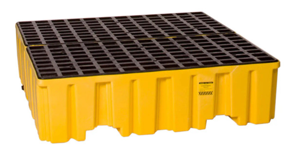 Buy Eagle 1640 Yellow 2 Containment Pallet w/ Drain today and SAVE up to 25%.