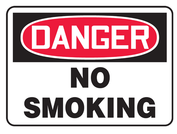 Accuform MSMK133 Danger No Smoking Sign. Shop now!