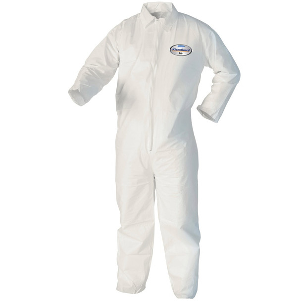 KleenGuard A40 44302 Shell Protection Coveralls - Medium - 25 Each