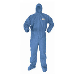 Kimberly Clark A60 45095 Bloodborne Pathogen Protection Coveralls - 2X-Large - 24/ Case - Closeout