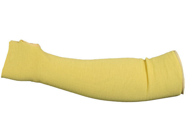 NSA Two Ply Kevlar 18" Knit Yellow Sleeve with Thumbhole. Shop Now!
