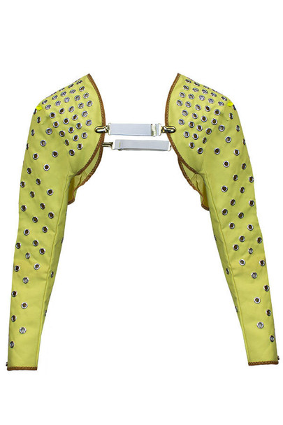 NSA Eyeleted KEVLAR Twill Shoulder Cap Sleeve. Shop Now!