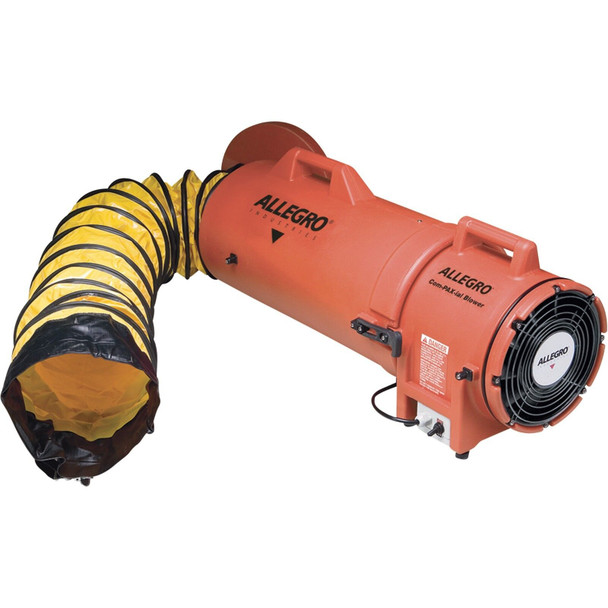 MS-Allegro 9533-15 Blower with 15' Ducting and Canister Assembly - 1 Each