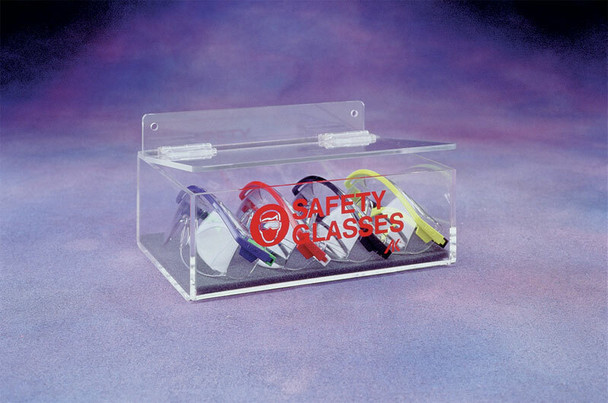 AK-230 Safety Glass Holder with Clear Impact Acrylic. Shop Now!