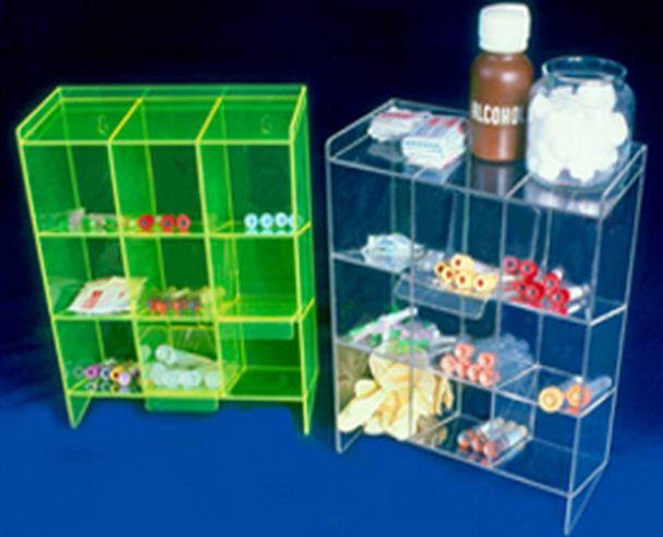 AK-515 Tube Rack. Available in Clear and Neon Green. Shop now!