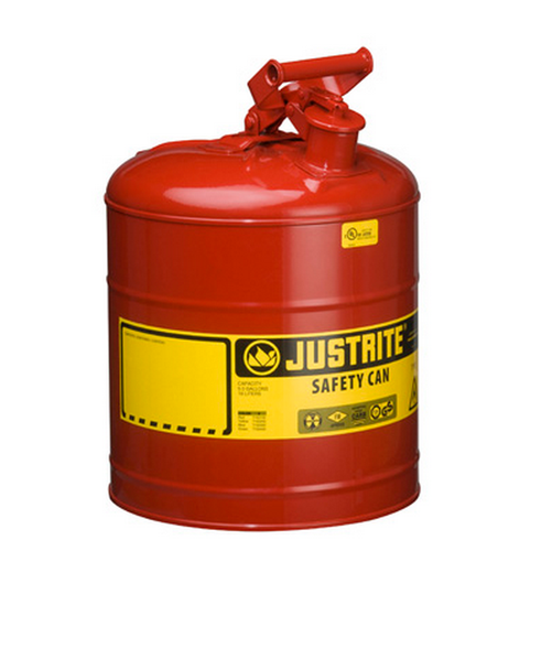 Justrite 7150100 Self Close 5 Gal Type I Diesel Safety Can. Shop now!