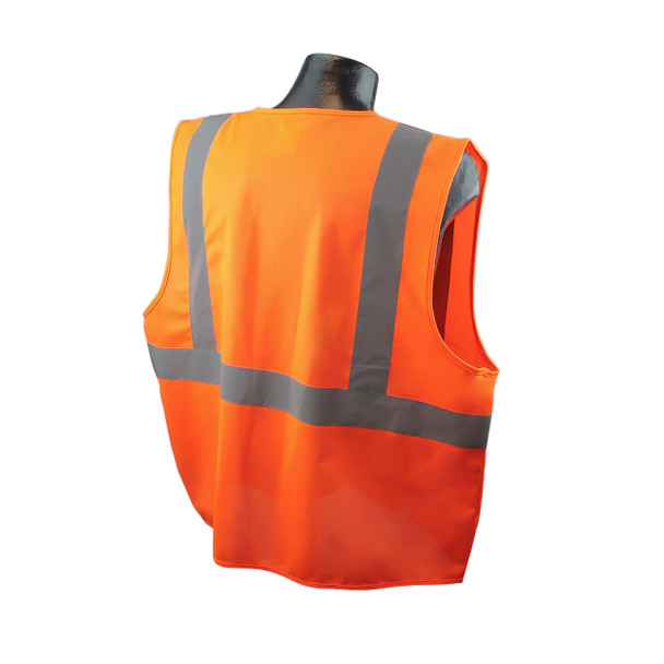 Radians SV2OS Solid Hi Viz Orange Economy Class 2 Safety Vest. Shop now!