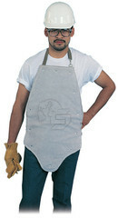 Steel Grip CL 118 Pearl Gray Split Leather Kick Back Apron. Shop Now!