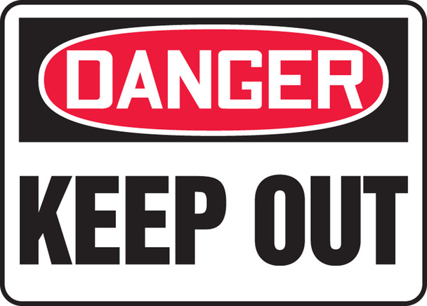 Accuform MADM064 Danger Keep Out Sign. Shop now!