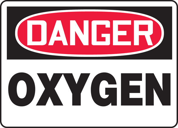 Accuform MCHL170 Danger Oxygen Sign. Shop now!