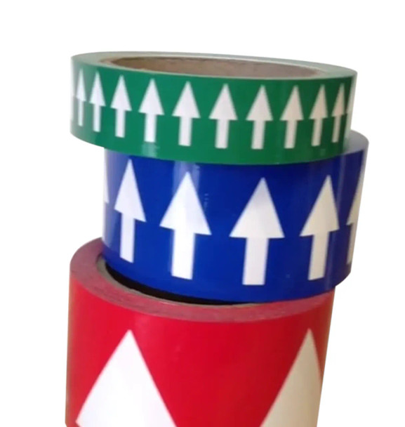 INCOM 1" x 108' Directional Flow Arrow Tape - In Limited Stocks