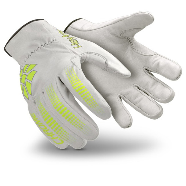 HexArmor 4081 Chrome Series Leather ISEA L5 Cut Resistance Gloves. Shop Now!