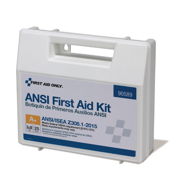 Class A+ 25 Person Bulk ANSI A+, Plastic First Aid Kit. Shop now!