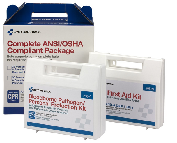 Class A+  25 Person Complete ANSI/OSHA Compliance Package. Shop now!