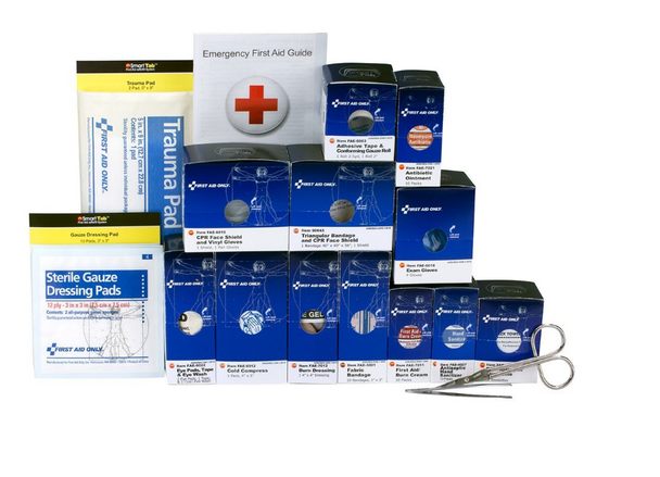 Class A Medium Metal Smart Compliance First Aid Cabinet Type I & II Refill Pack. Shop now!