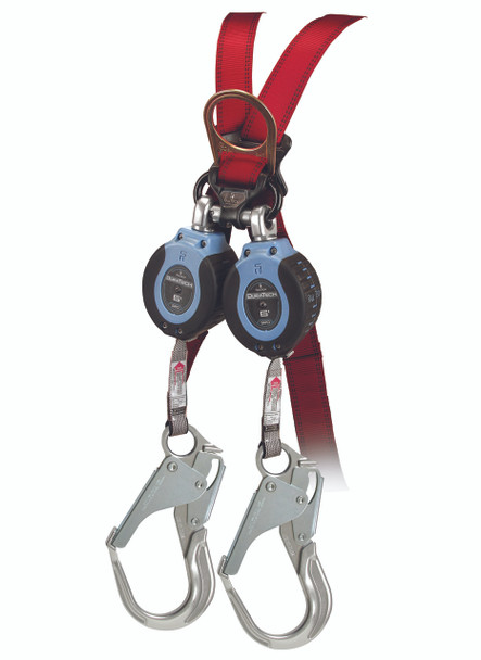 FallTech 82706TB5 DuraTech 6' Web Twin Leg SRD - Aluminum Rebar Hooks. Shop Now!
