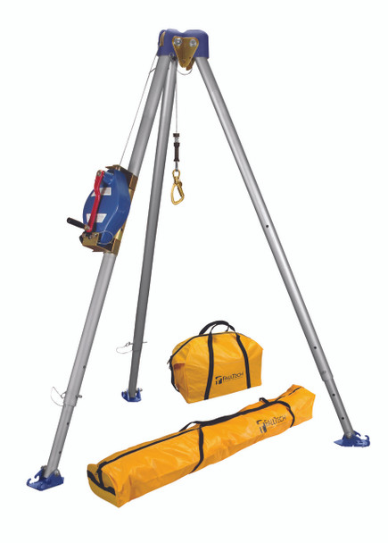 FallTech 7500S Confined Space Tripod Kit - Stainless Steel Cable. Shop Now!